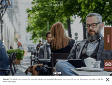 Tablet Screenshot of cafemuseum.at