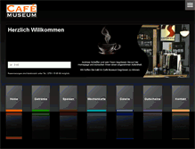 Tablet Screenshot of cafemuseum.de